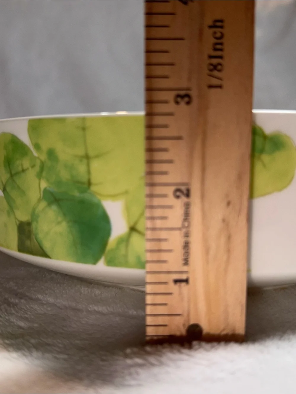 Vintage Mikasa Water Lilies Yellow Bone China Round Vegetable Bowl 9